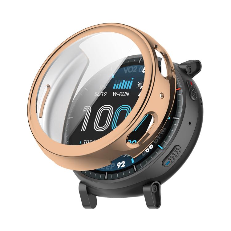 ENKAY Hat-Prince Full Coverage Electroplated TPU Watch Case with Screen Protection, For Amazfit Active Max