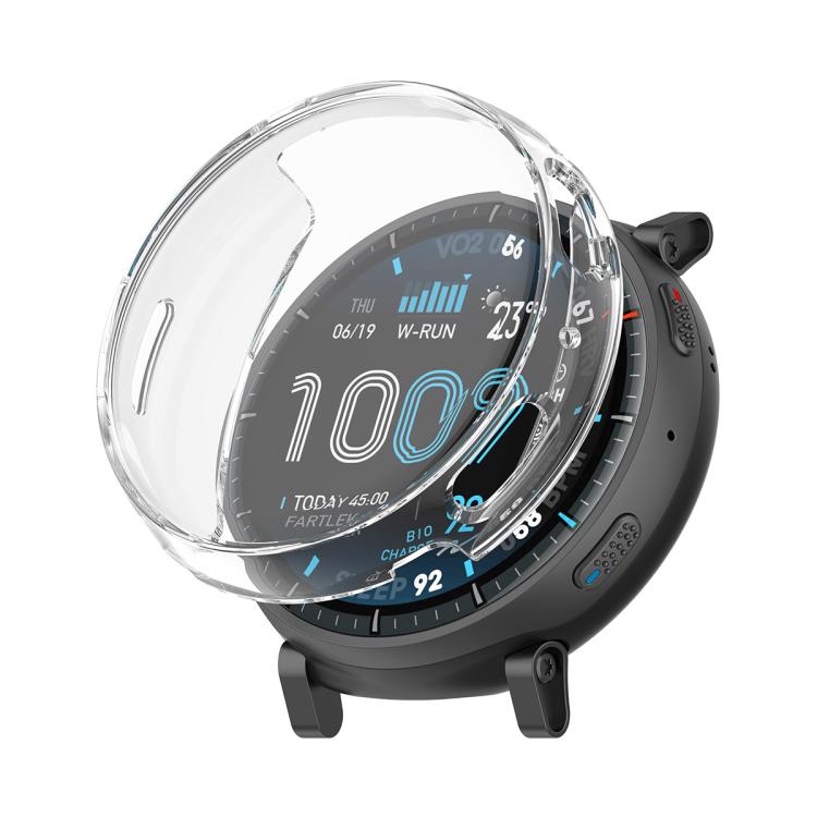ENKAY Hat-Prince Full Coverage Electroplated TPU Watch Case with Screen Protection, For Amazfit Active Max