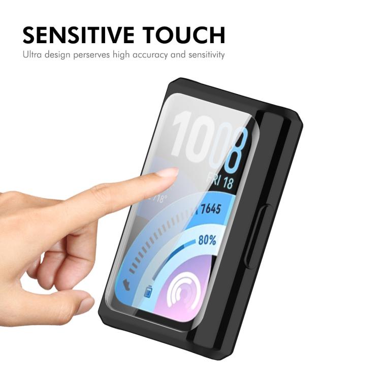 ENKAY Hat-Prince Full Coverage Electroplated TPU Watch Case with Screen Protection, For Huawei Band 11 Pro