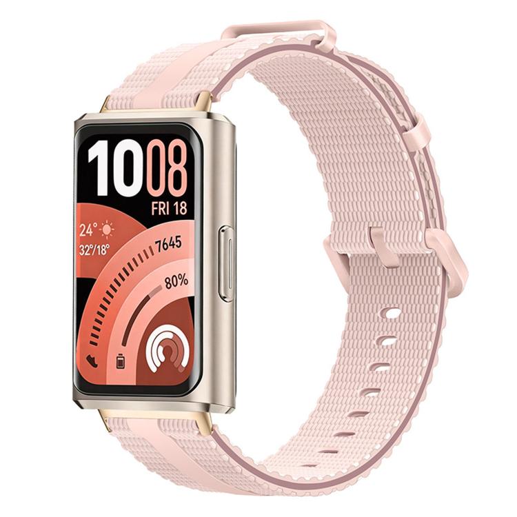 Line Pattern Silicone  Watch Band, For Huawei Band 11 / Band 11 Pro