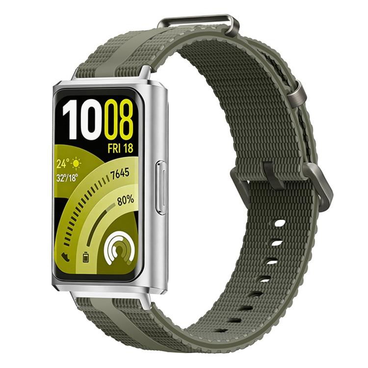 Line Pattern Silicone  Watch Band, For Huawei Band 11 / Band 11 Pro