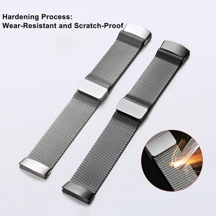 Press Button Seamless Interface Milan Magnetic Buckle Titanium Alloy Watch Band, For Huawei Watch 4 Pro
