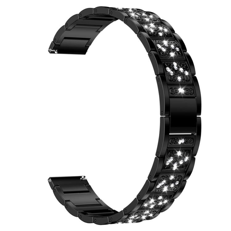 Three Beads Diamond Starry Sky Metal Watch Band, For Huawei Band 11 / Band 11 Pro, For Huawei Band  10 / 9 / 8