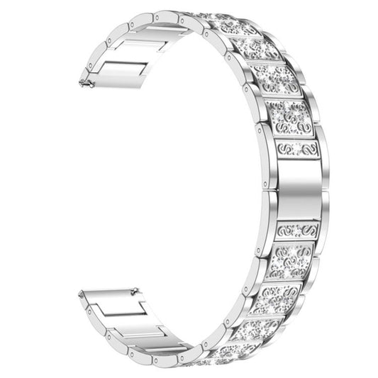 Three Beads Diamond Starry Sky Metal Watch Band, For Huawei Band 11 / Band 11 Pro, For Huawei Band  10 / 9 / 8