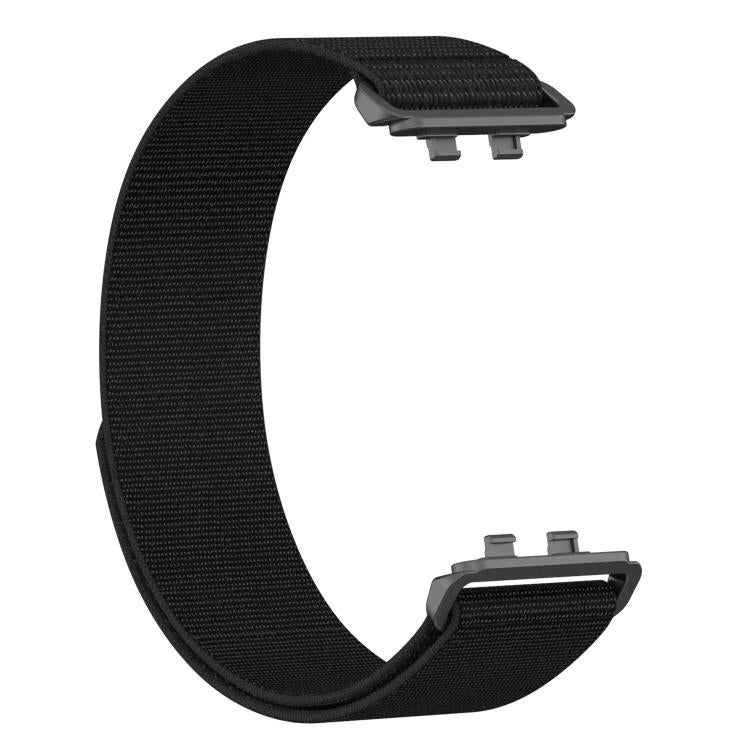 Feather Light Round Tail Nylon Loop Metal Interface Watch Band, For Huawei Band 11 / Band 11 Pro