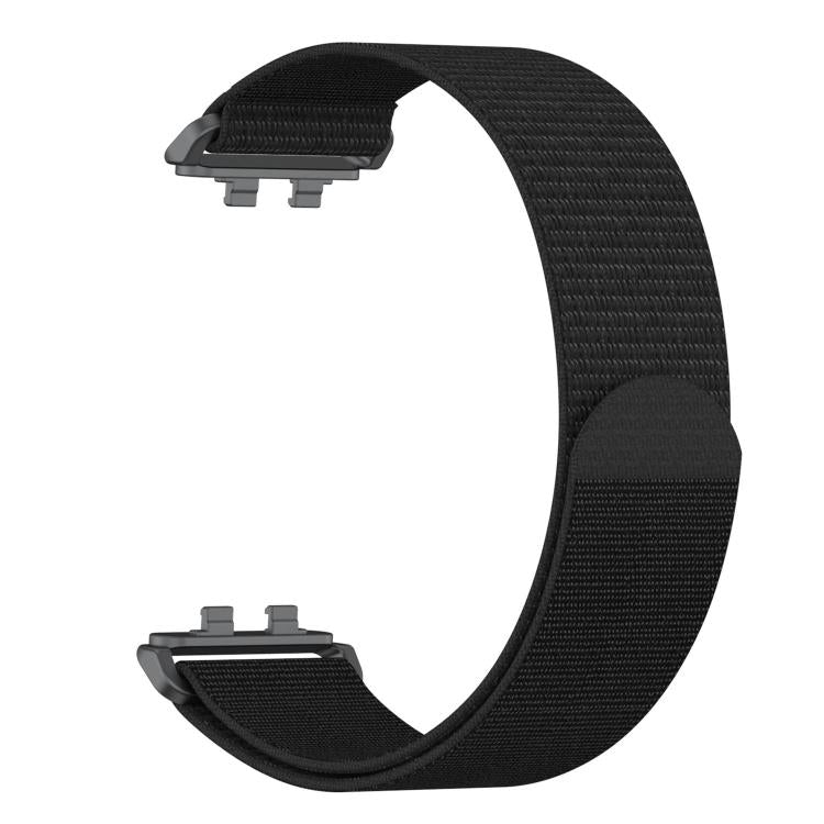 Feather Light Round Tail Nylon Loop Metal Interface Watch Band, For Huawei Band 11 / Band 11 Pro