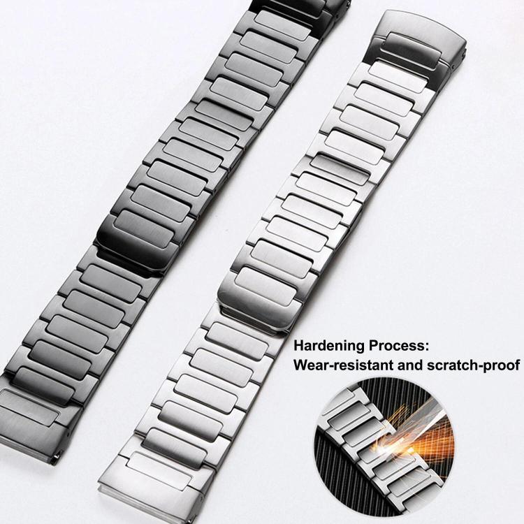 Press Button Interface Magnetic I-Shaped Stainless Steel Watch Band, For Huawei Watch 4 Pro