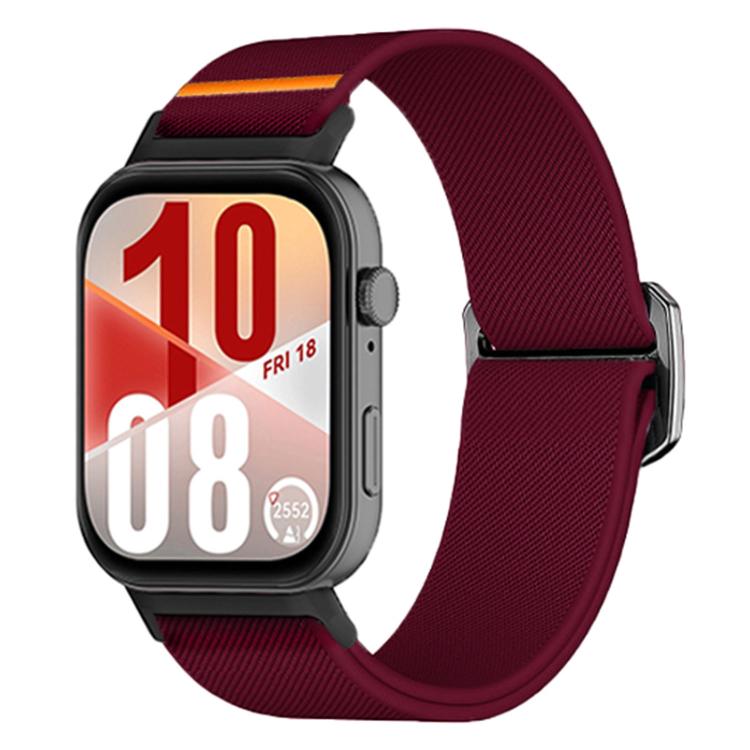 Bull Bead Buckle Elastic Nylon Watch Band, For Huawei Watch Fit 5 / Fit 5 Pro / Fit 4