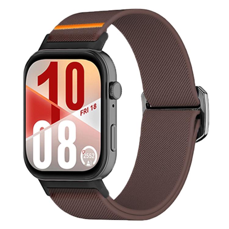 Bull Bead Buckle Elastic Nylon Watch Band, For Huawei Watch Fit 5 / Fit 5 Pro / Fit 4