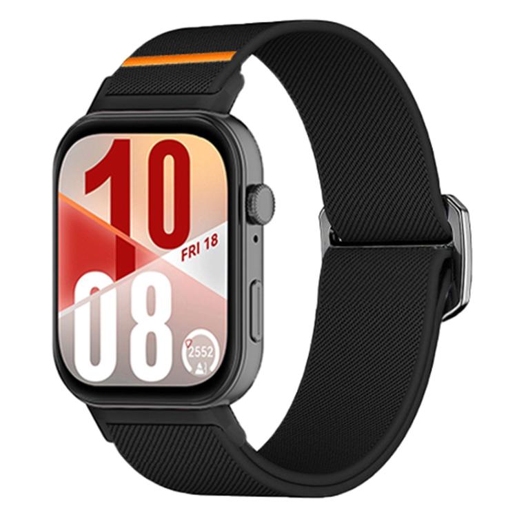Bull Bead Buckle Elastic Nylon Watch Band, For Huawei Watch Fit 5 / Fit 5 Pro / Fit 4