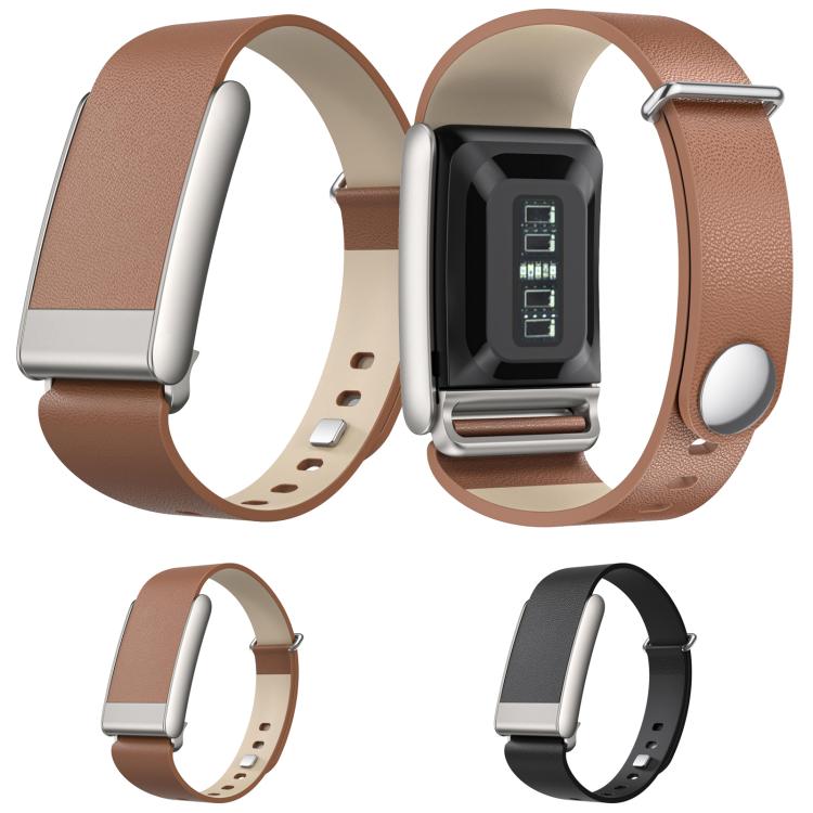 Slim Nail Buckle Vegan Leather Watch Band, For WHOOP 5.0 Regular