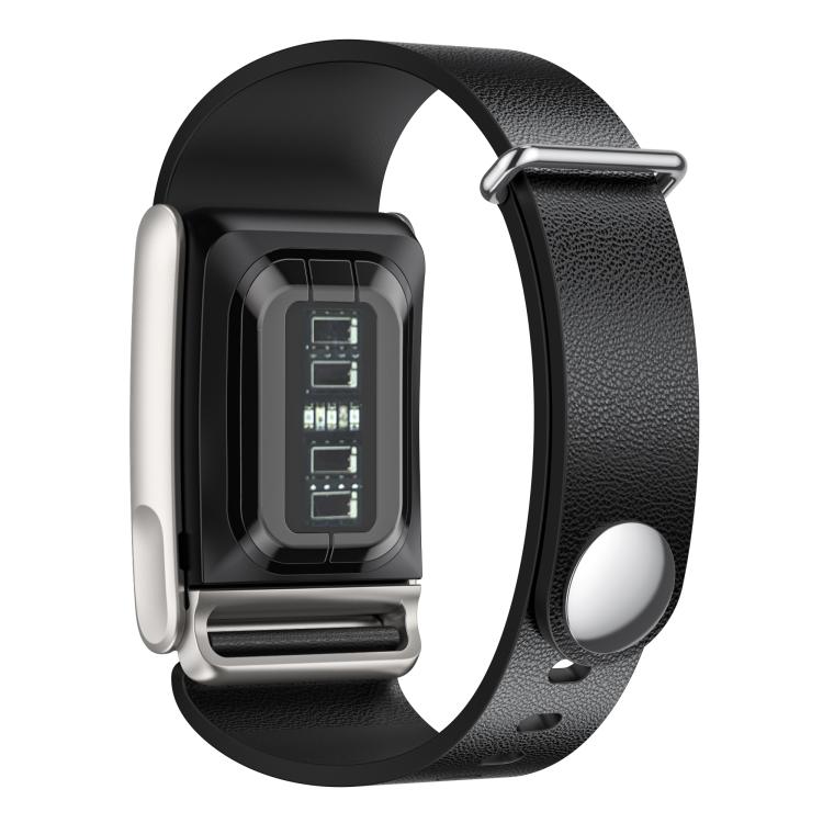 Slim Nail Buckle Vegan Leather Watch Band, For WHOOP 5.0 Electrocardiogram