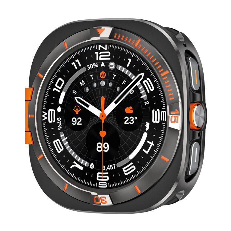Alpine Style PC Integrated Metal Watch Protective Case, For Samsung Galaxy Watch Ultra 47mm / Ultra 2025
