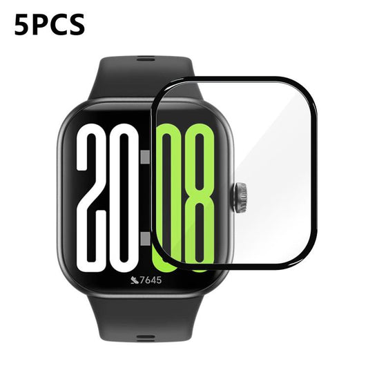 5pcs 3D Full Screen Curved Shockproof HD Watch Screen Protector, For Honor Choice InFoWear Watch 2i, For Honor Choice Watch