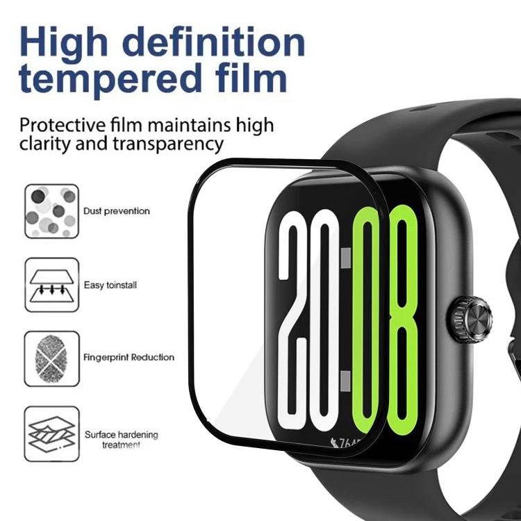 5pcs 3D Full Screen Curved Shockproof HD Watch Screen Protector, For Honor Choice InFoWear Watch 2i, For Honor Choice InFoWear Watch 2 Pro, For Honor Choice Watch
