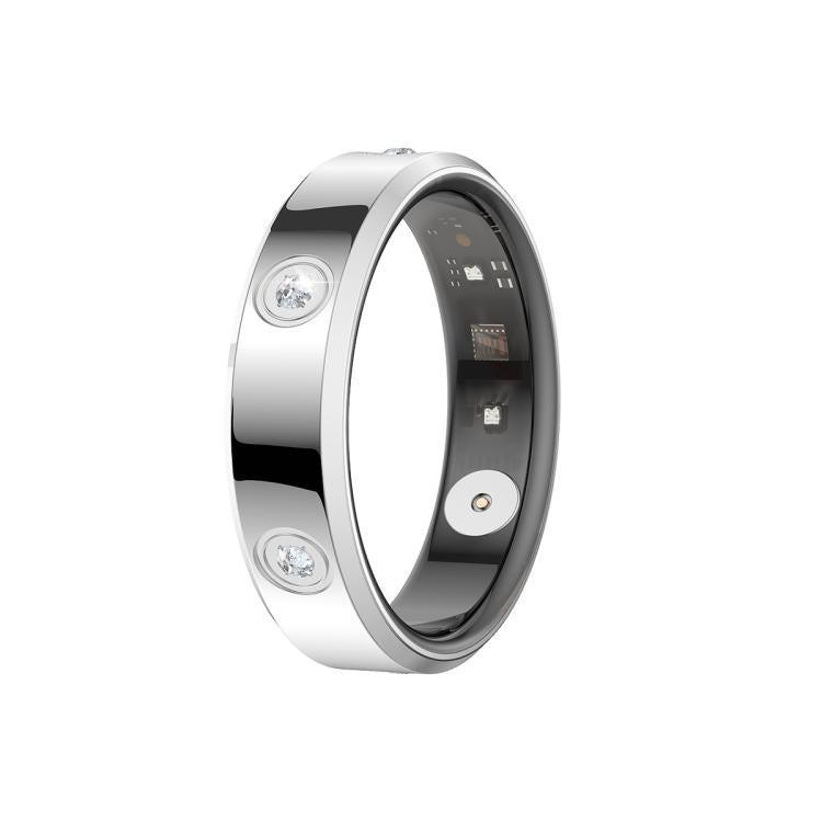 HR01 SIZE 9 Smart Ring, Support Heart Rate / Blood Oxygen / Sleep Monitoring / Female Menstrual Cycle, SIZE 9