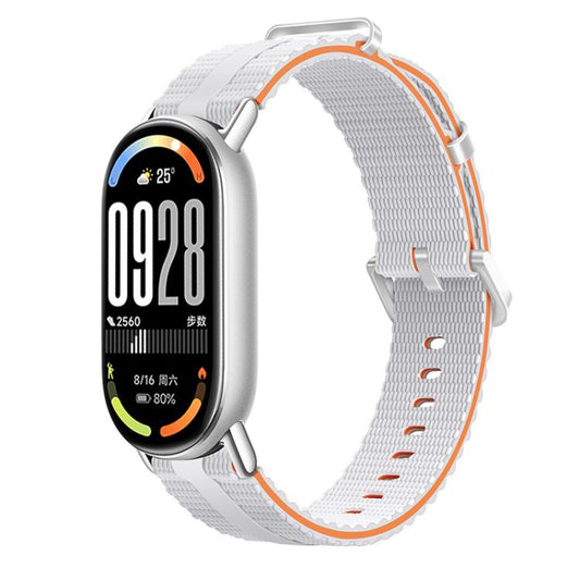 Line Pattern Silicone Watch Band, For Xiaomi Band 10 / 9 / 8
