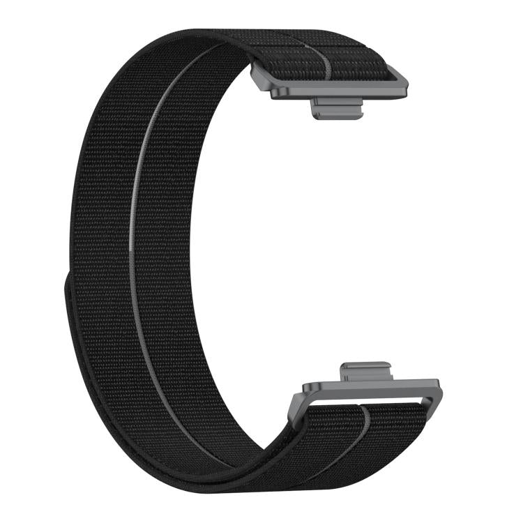 Feather Light Round Tail Nylon Loop Metal Interface Watch Band, For Huawei Watch Fit 5 / Fit 5 Pro