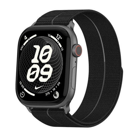 Feather Light Round Tail Nylon Loop Metal Interface Watch Band, For Apple Watch 46mm / 49mm / 45mm / 44mm, For Apple Watch 42mm / 41mm / 40mm / 38mm