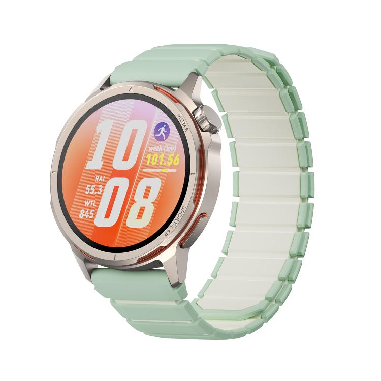 Two Color Magnetic Silicone Watch Band, For Huawei Watch GT Runner 2
