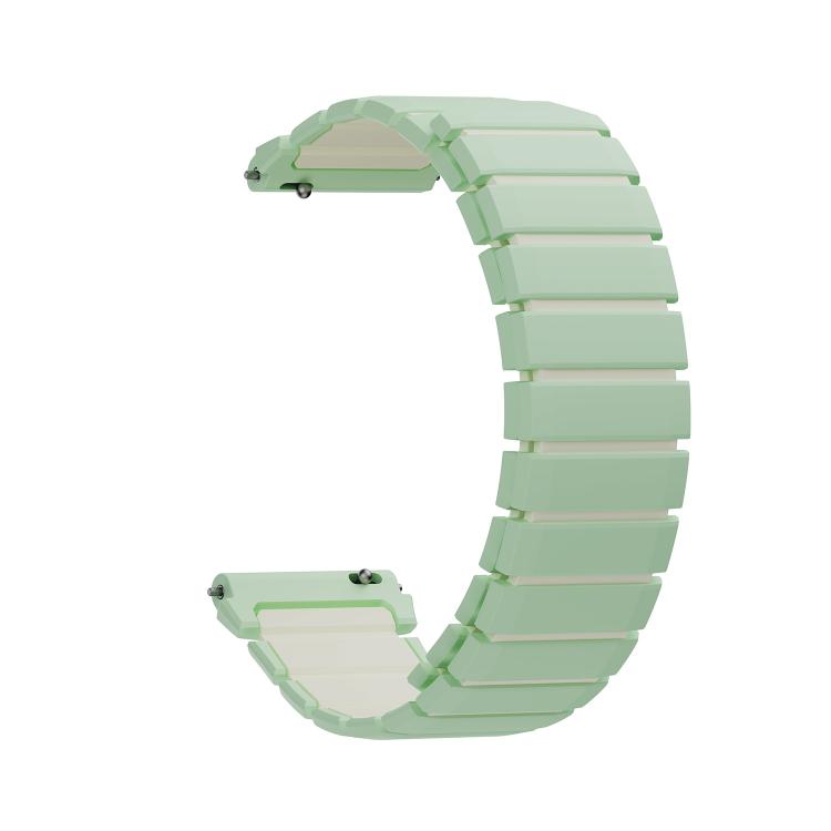 Two Color Magnetic Silicone Watch Band, For Huawei Watch GT Runner 2