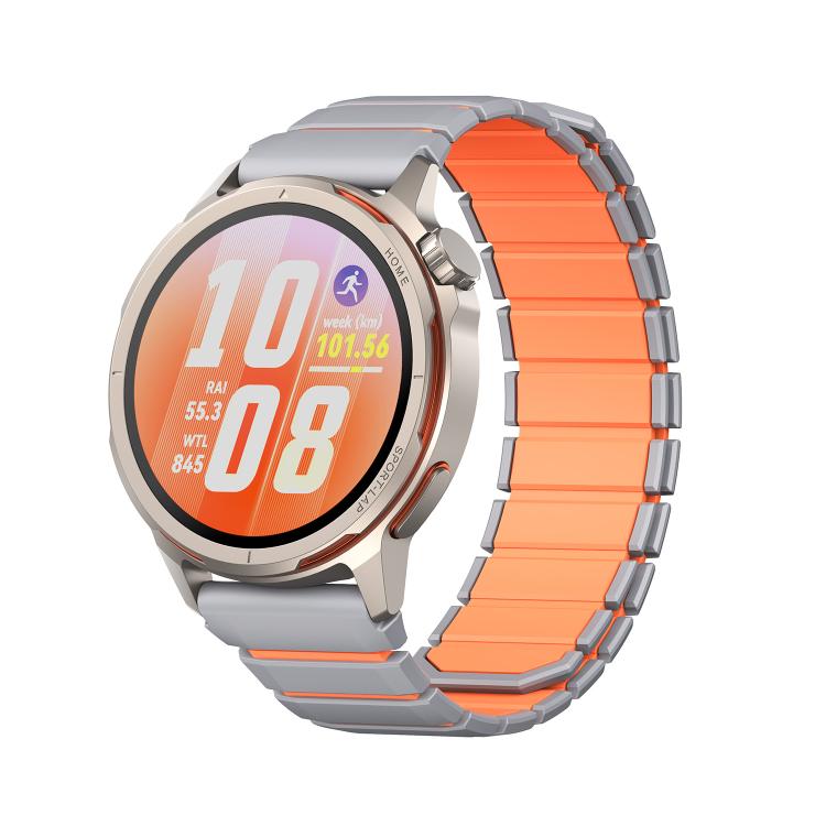 Two Color Magnetic Silicone Watch Band, For Huawei Watch GT Runner 2