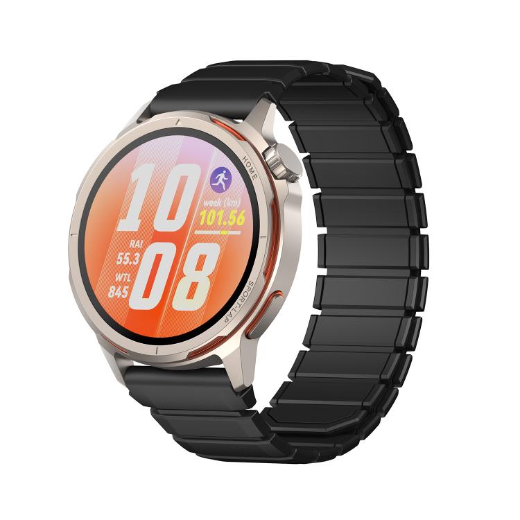 Two Color Magnetic Silicone Watch Band, For Huawei Watch GT Runner 2