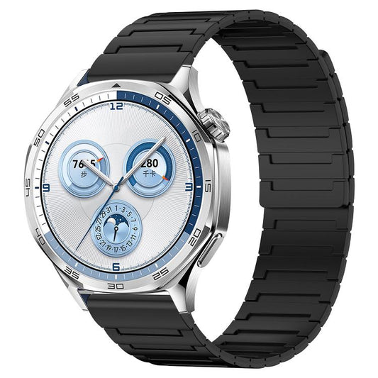 Armor Textured Magnetic Silicone Watch Band, 20mm, 22mm