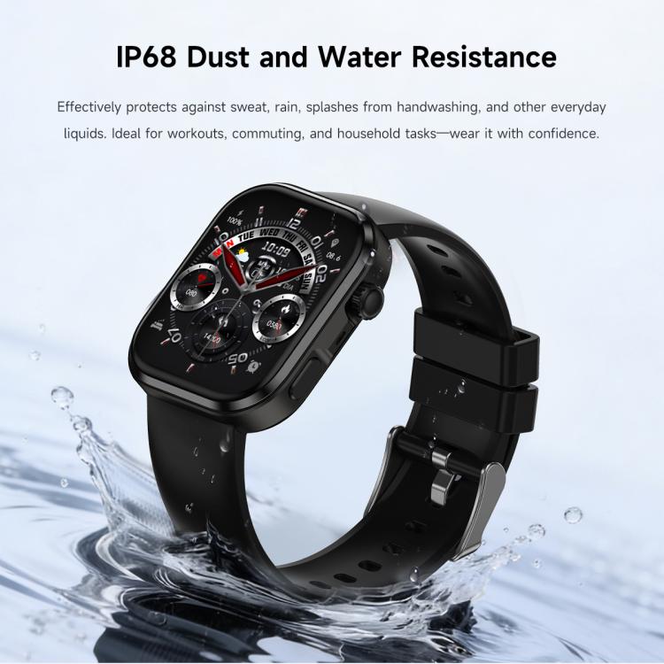 G47 1.83 inch HD Color Screen BT Calling Smart Watch Milan Steel Strap, Support Health Monitoring / HRV Function
