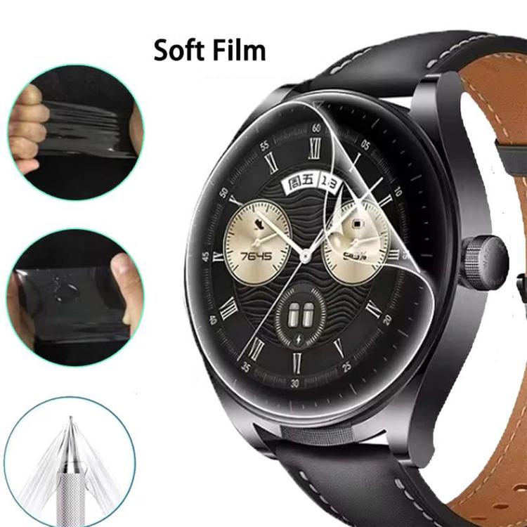 50pcs HD TPU Hydrogel Film Watch Screen Protector, For Huawei Watch Buds 2