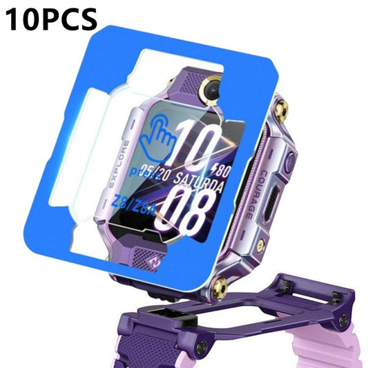 10pcs Full-Screen Anti-Fingerprint HD Positioning Easy Installation Watch Tempered Glass Film, For Imoo Watch Phone Z8 / Z8A, For Imoo Watch Phone D3 / D3S, For Imoo Watch Phone Z10 / Z10 Junior Edition, For Imoo Watch Phone Z11 / Z11 Junior Edition