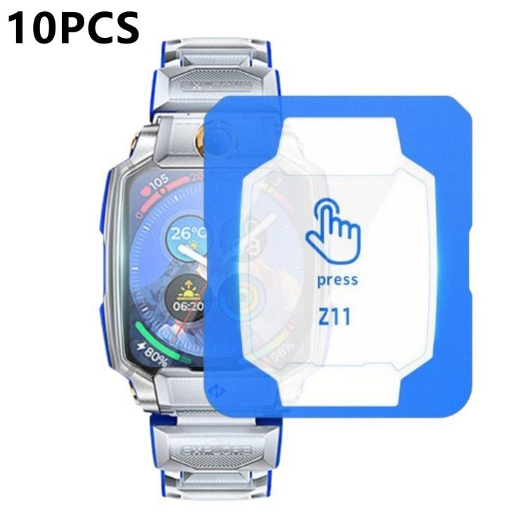 10pcs Full-Screen Anti-Fingerprint HD Positioning Easy Installation Watch Tempered Glass Film, For Imoo Watch Phone Z8 / Z8A, For Imoo Watch Phone D3 / D3S, For Imoo Watch Phone Z10 / Z10 Junior Edition, For Imoo Watch Phone Z11 / Z11 Junior Edition