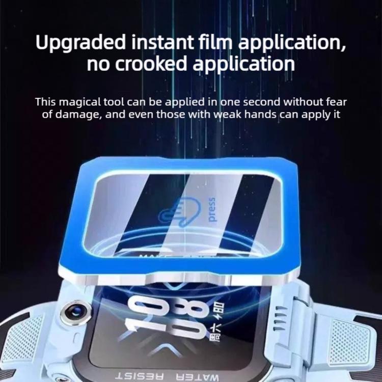 10pcs Full-Screen Anti-Fingerprint HD Positioning Easy Installation Watch Tempered Glass Film, For Imoo Watch Phone Z8 / Z8A, For Imoo Watch Phone D3 / D3S, For Imoo Watch Phone Z10 / Z10 Junior Edition, For Imoo Watch Phone Z11 / Z11 Junior Edition