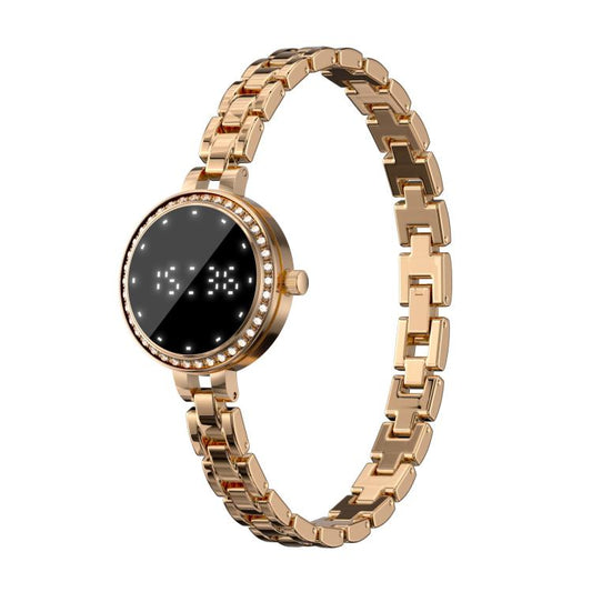 L6 Smart Watch Fashion Bracelet, Support Health Monitoring / Raise To Wake Screen