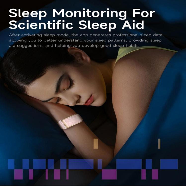 KR96 Pro Screenless Smart Bracelet Silicone Strap, Support Health Monitoring / Multiple Sports Modes