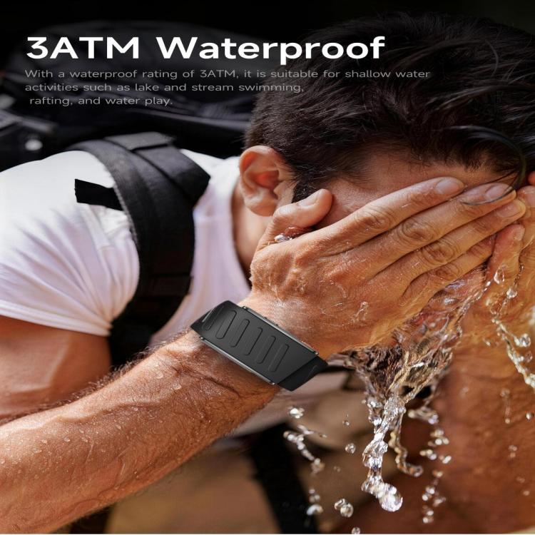 KR96 Pro Screenless Smart Bracelet Nylon Strap, Support Health Monitoring / Multiple Sports Modes