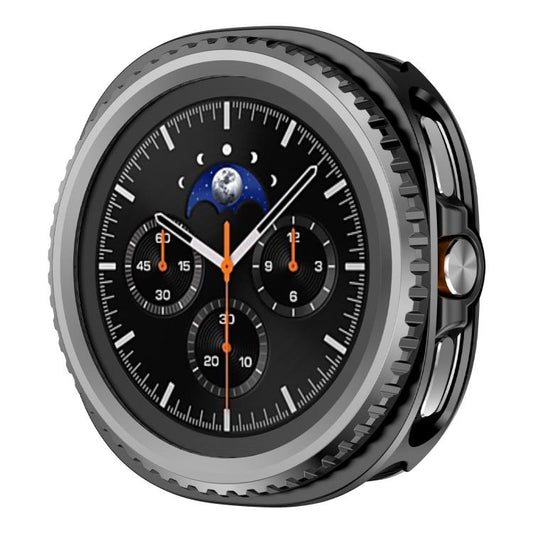 Rotating Metal Frame PC Watch Protective Case, For Samsung Galaxy Watch8 Classic 46mm