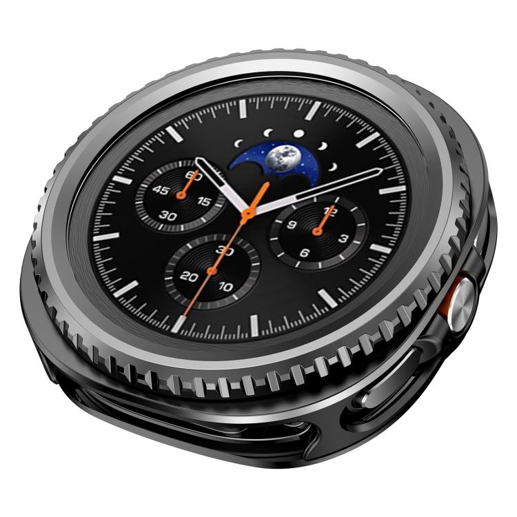 Rotating Metal Frame PC Watch Protective Case, For Samsung Galaxy Watch8 Classic 46mm