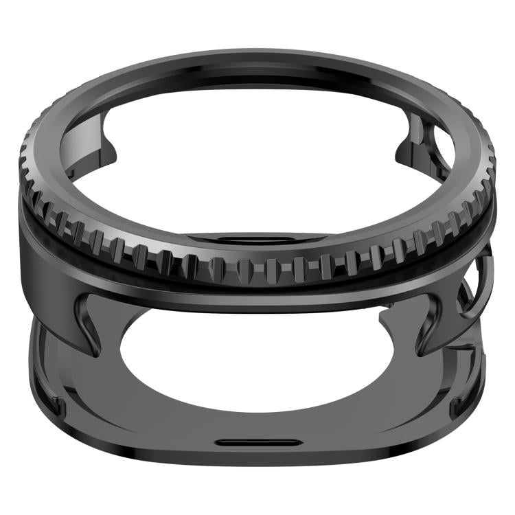 Rotating Metal Frame PC Watch Protective Case, For Samsung Galaxy Watch8 Classic 46mm