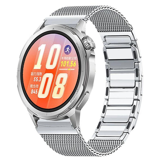 I-Shaped Magnetic Stainless Steel Watch Band, For Huawei Watch GT Runner 2