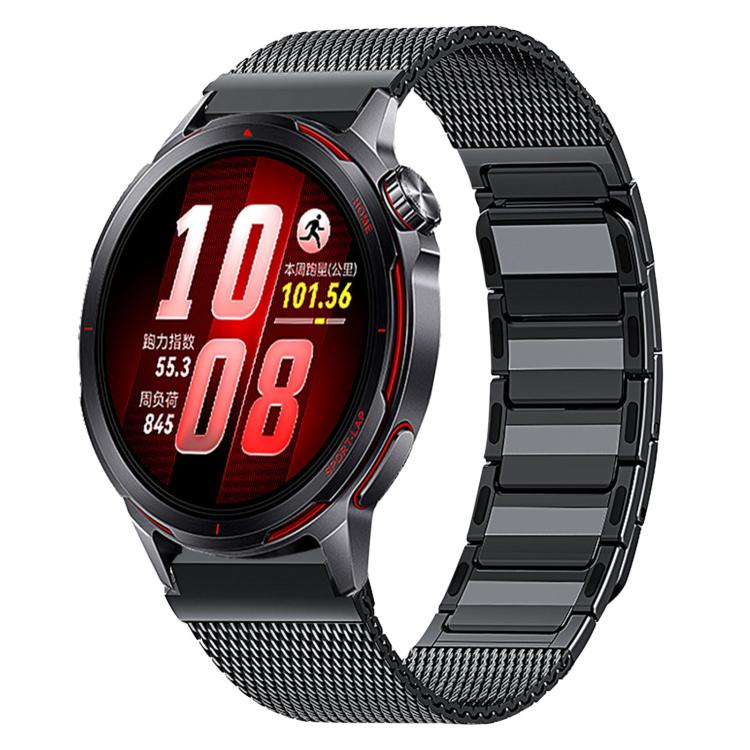 I-Shaped Magnetic Stainless Steel Watch Band, For Huawei Watch GT Runner 2