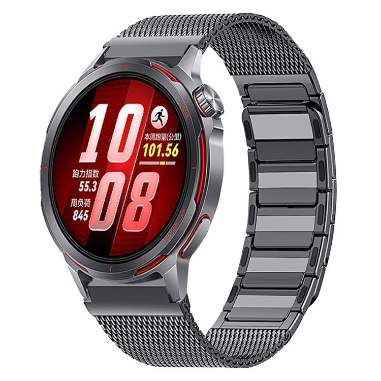 I-Shaped Magnetic Stainless Steel Watch Band, For Huawei Watch GT Runner 2