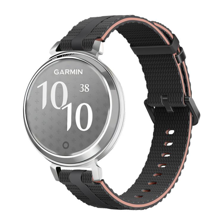 Line Pattern Silicone Watch Band, For Garmin Lily 2