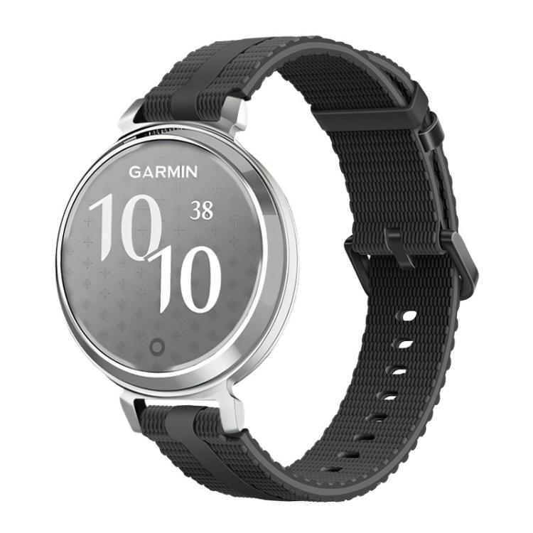Line Pattern Silicone Watch Band, For Garmin Lily 2