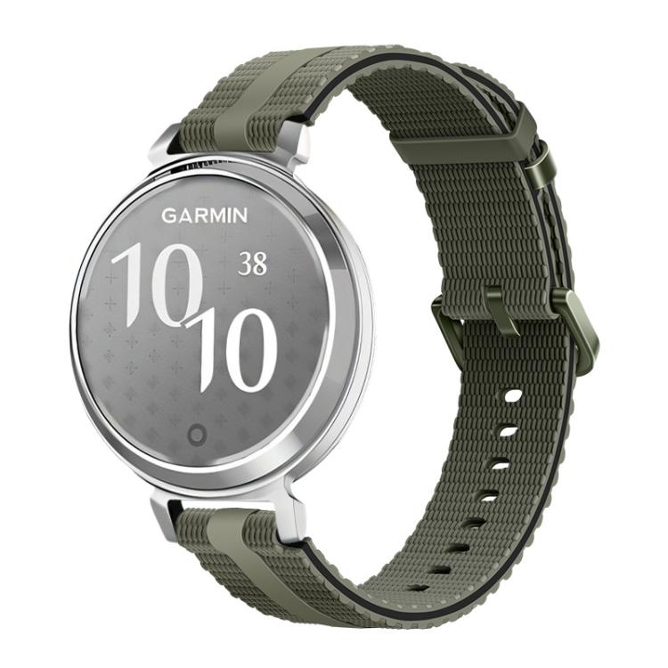 Line Pattern Silicone Watch Band, For Garmin Lily 2