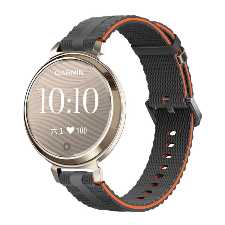 Line Pattern Silicone Watch Band, For Garmin Lily 2