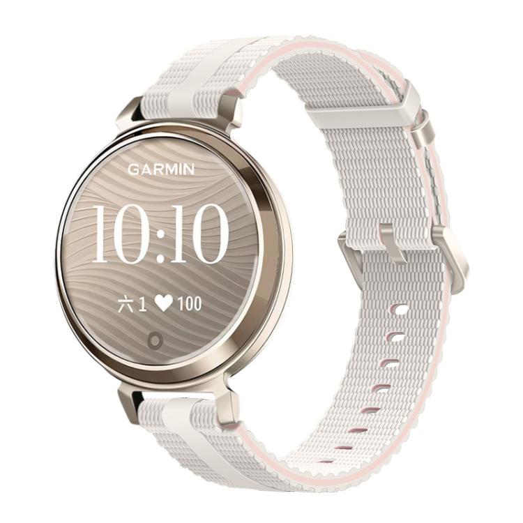 Line Pattern Silicone Watch Band, For Garmin Lily 2