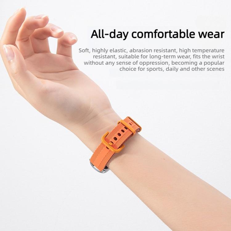 Line Pattern Silicone Watch Band, For Garmin Lily 2