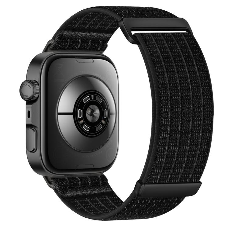 Two Section Nylon Woven Breathable Hook And Loop Fastener Watch Band, For Huawei Watch Fit 5 / Fit 5 Pro / Fit 4