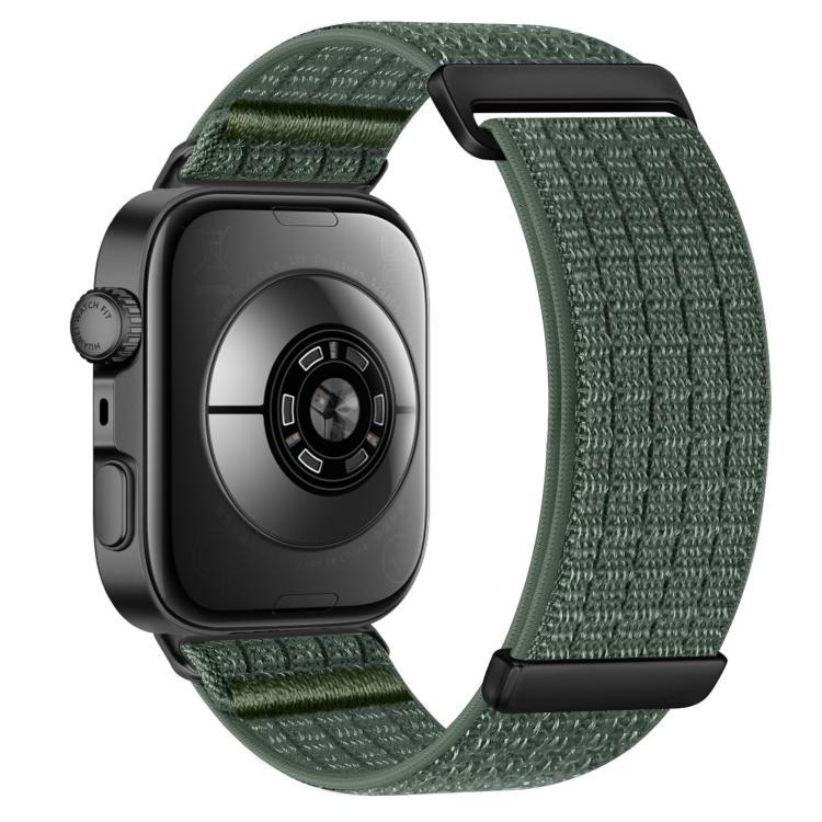 Two Section Nylon Woven Breathable Hook And Loop Fastener Watch Band, For Huawei Watch Fit 5 / Fit 5 Pro / Fit 4